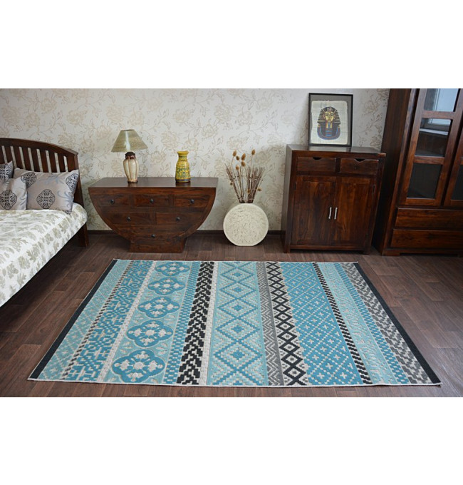 Koberec LISBOA 27201/754 Romby Tyrkys