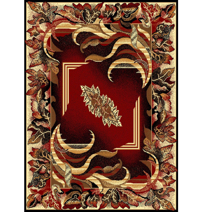 Koberec LIST bordový