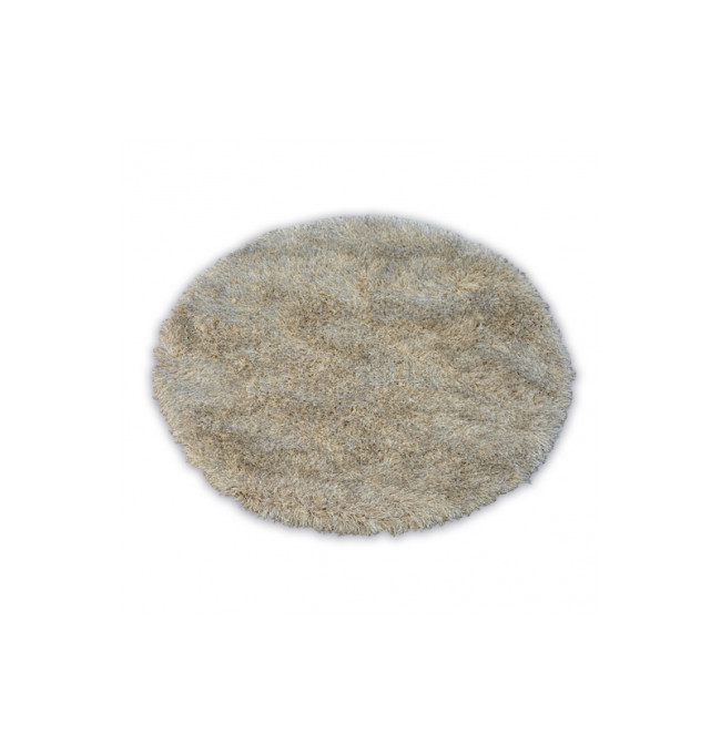 Koberec Love shaggy bež 120 cm kruh