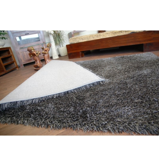 Koberec Love shaggy černý