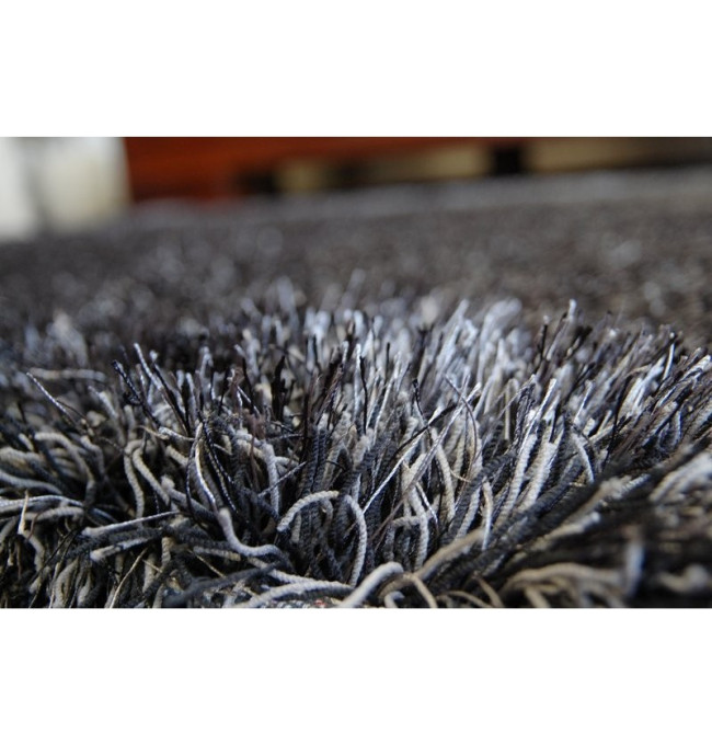 Koberec Love shaggy černý