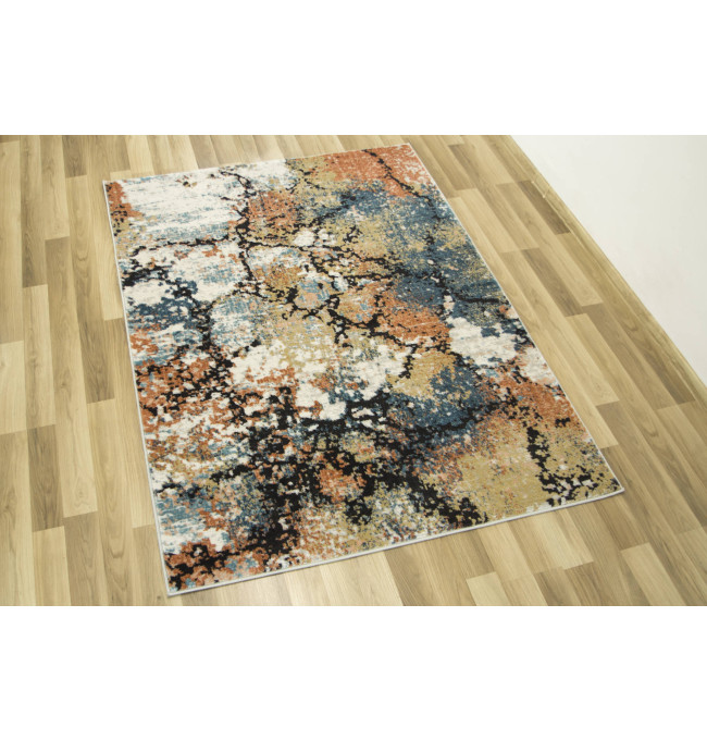 Koberec Lucca 8621A krémový / růžový / modrý