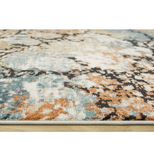 Koberec Lucca 8621A krémový / růžový / modrý