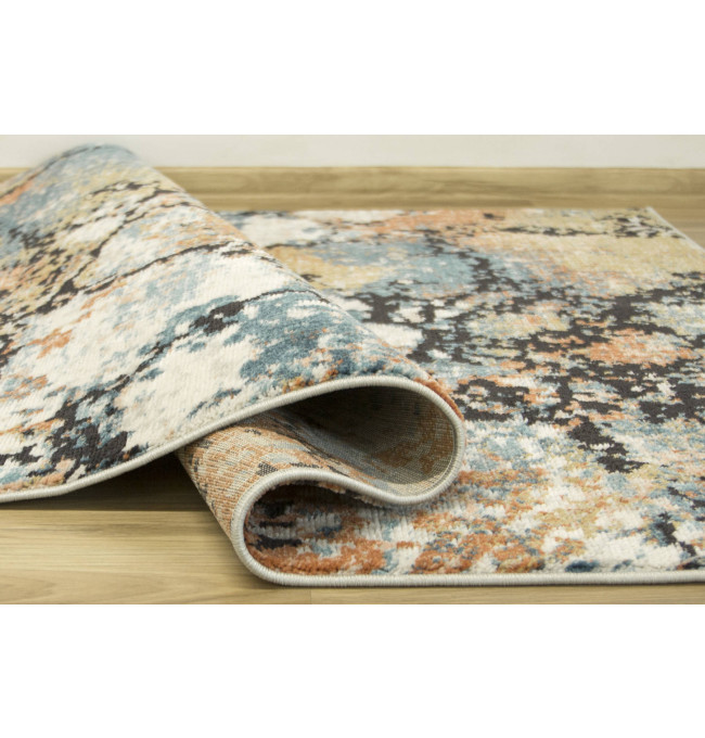 Koberec Lucca 8621A krémový / růžový / modrý