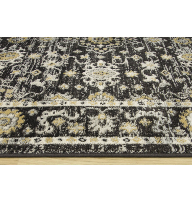 Koberec Lucca 8665A antracit / krémový / medový