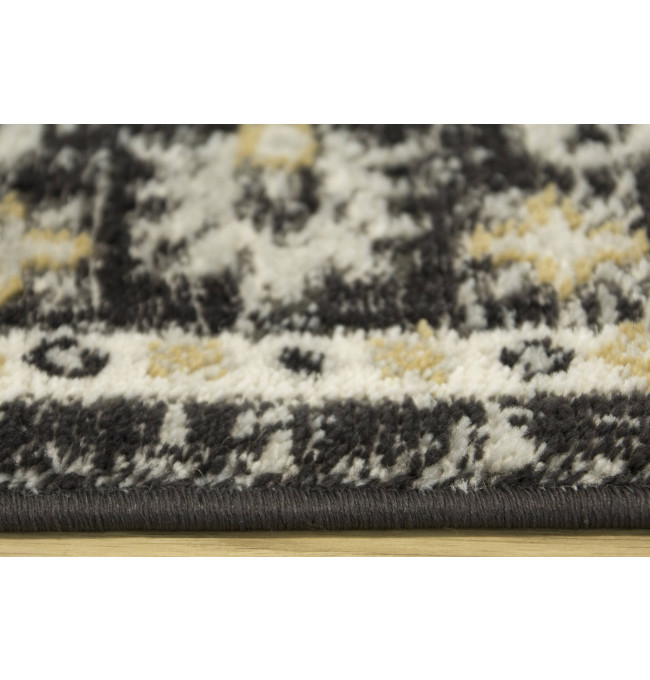 Koberec Lucca 8665A antracit / krémový / medový