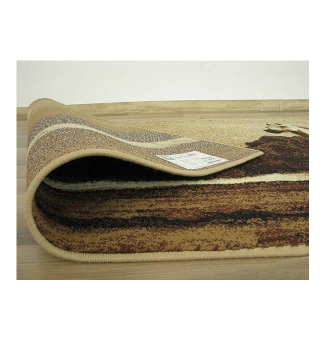 Koberec Makata - Cválající kůň, béžový