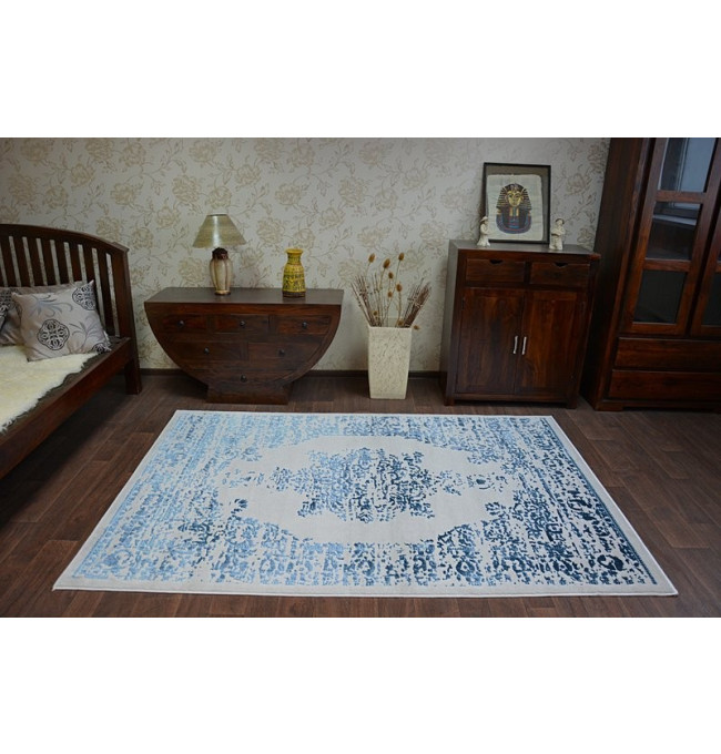 Koberec MANYAS 0917 Grey/Blue