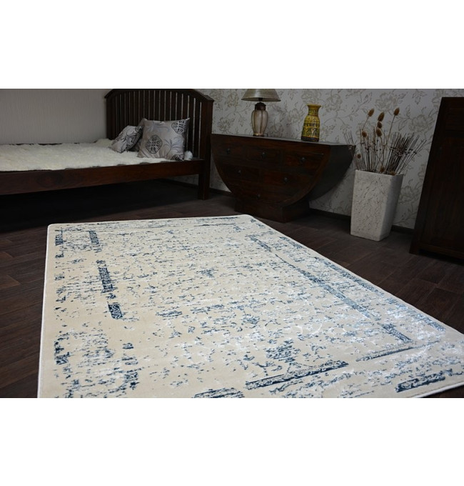 Koberec MANYAS 0920 Blue/Ivory