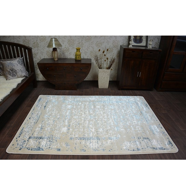 Koberec MANYAS 0920 Blue/Ivory