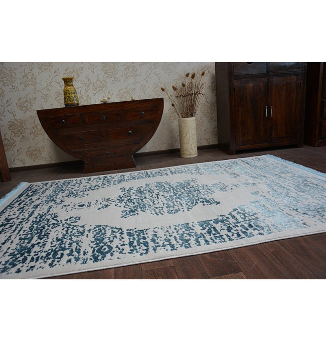 Koberec MANYAS 192AA Šedý/Nebeský