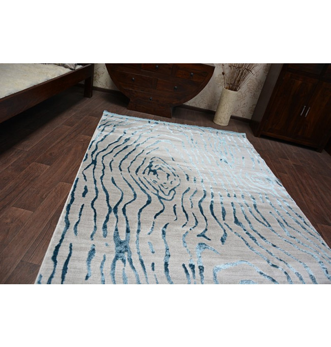 Koberec MANYAS 195AA Šedý/Modrý