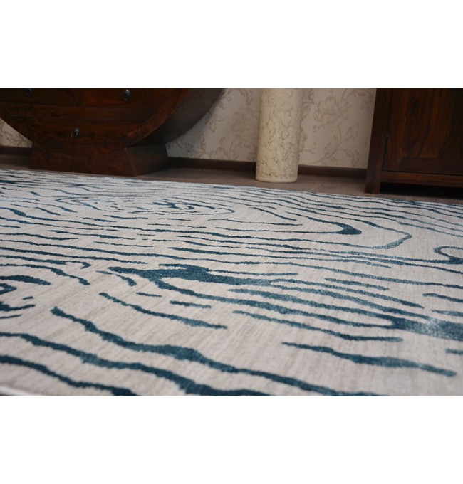 Koberec MANYAS 195AA Šedý/Modrý