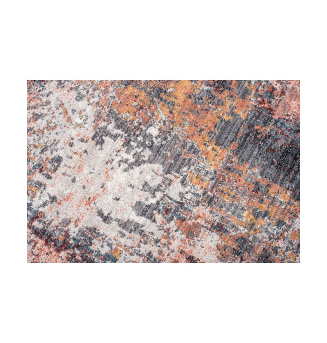 Koberec MYSTIC 3082B tmavě šedý / světle modrý