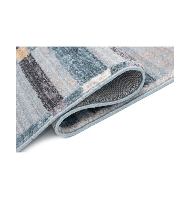 Koberec MYSTIC 3545B tmavě modrý / světle modrý