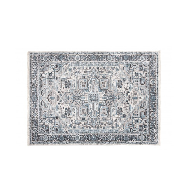 Koberec MYSTIC 3783A stříbrný / tmavě šedý