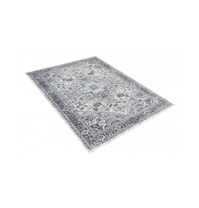 Koberec MYSTIC 3783A stříbrný / tmavě šedý