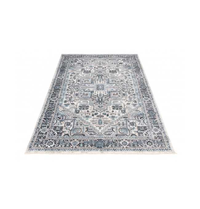 Koberec MYSTIC 3783A stříbrný / tmavě šedý