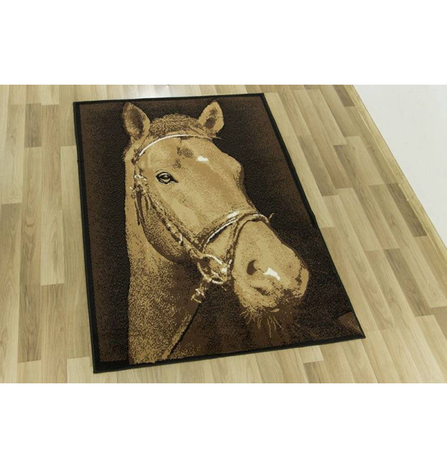 Koberec Nairobi - Kůň 542808/50941, hnědý