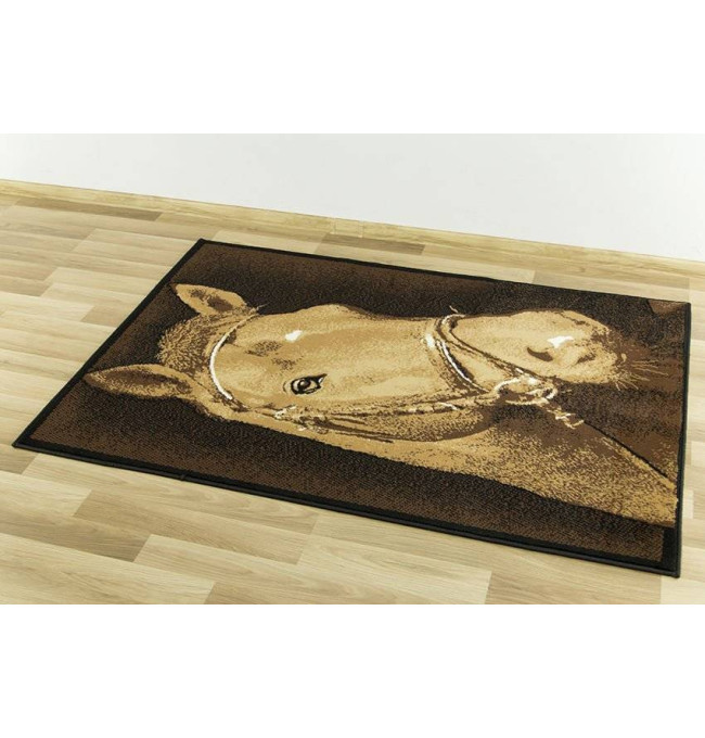 Koberec Nairobi - Kůň 542808/50941, hnědý