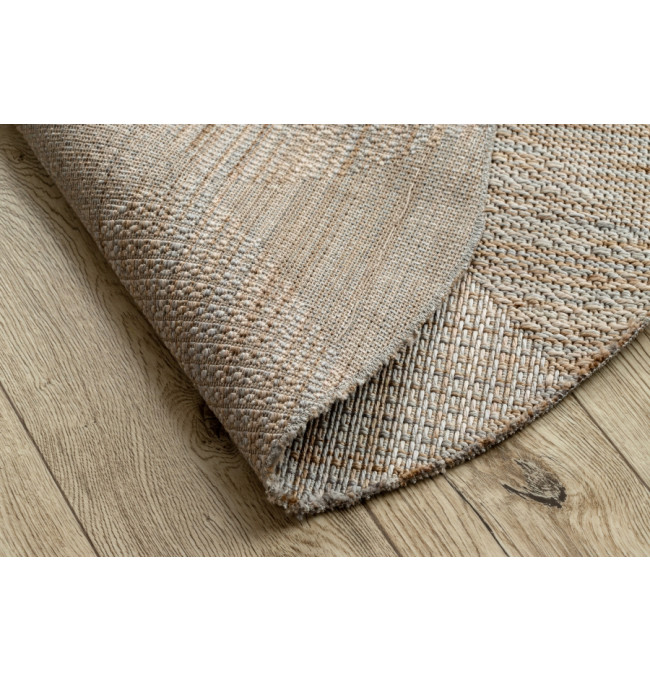 Koberec NATURE kruh SL110 béž šňůrková SIZAL BOHO