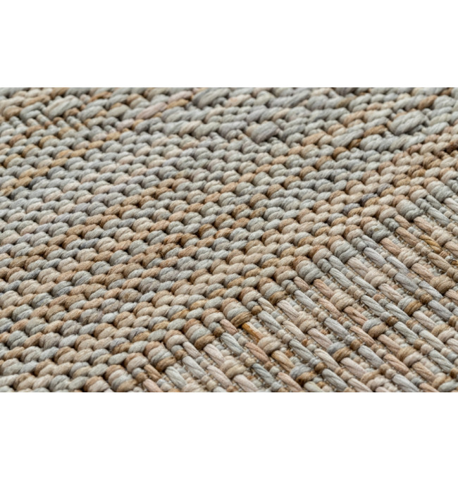 Koberec NATURE kruh SL110 béž šňůrková SIZAL BOHO