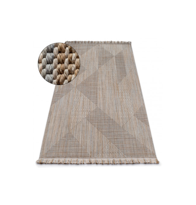 Koberec NATURE SL110 béž fredzle šňůrková SIZAL BOHO