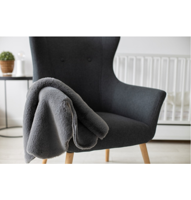 Koberec NEW DOLLY kvítek G4372-1 šedý / antracit