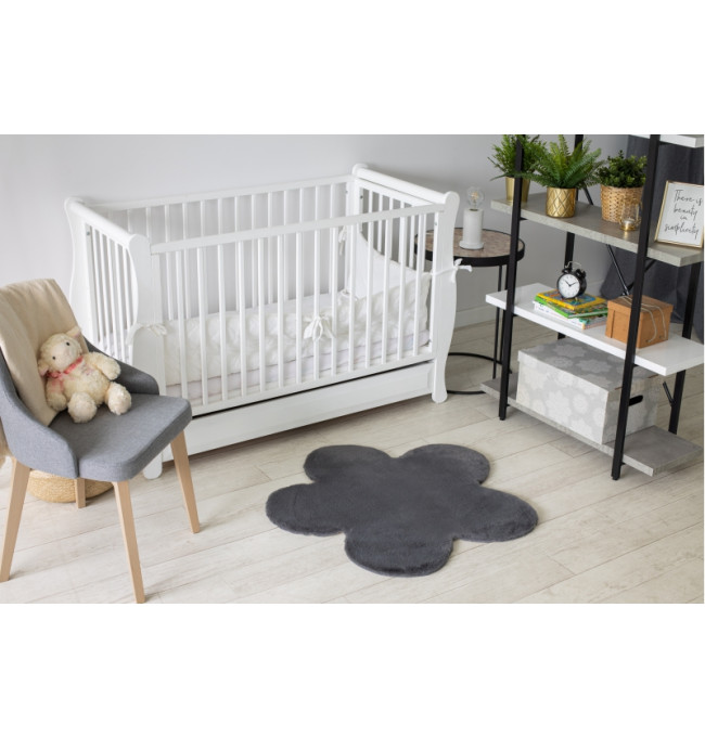 Koberec NEW DOLLY kvítek G4372-1 šedý / antracit