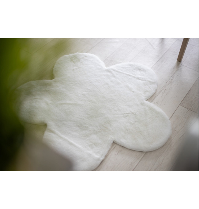 Koberec NEW DOLLY kvítek G4372-3 bílý