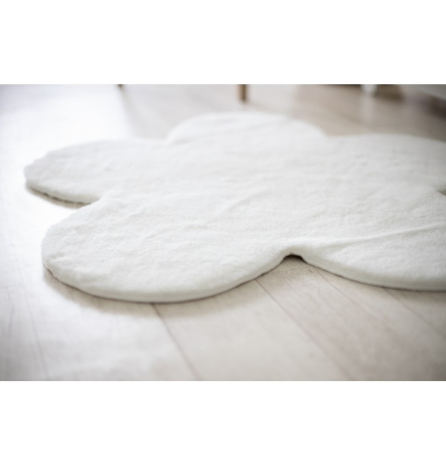 Koberec NEW DOLLY kvítek G4372-3 bílý