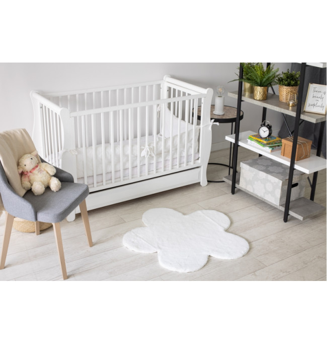 Koberec NEW DOLLY kvítek G4372-3 bílý