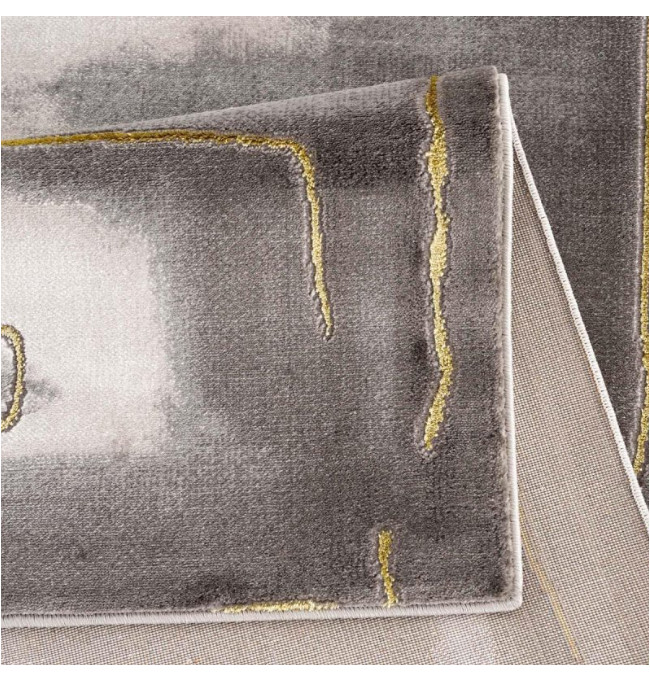 Koberec Noa 9261 šedý / zlatý