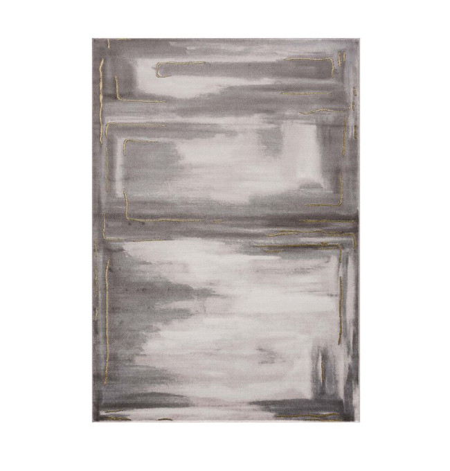 Koberec Noa 9261 šedý / zlatý