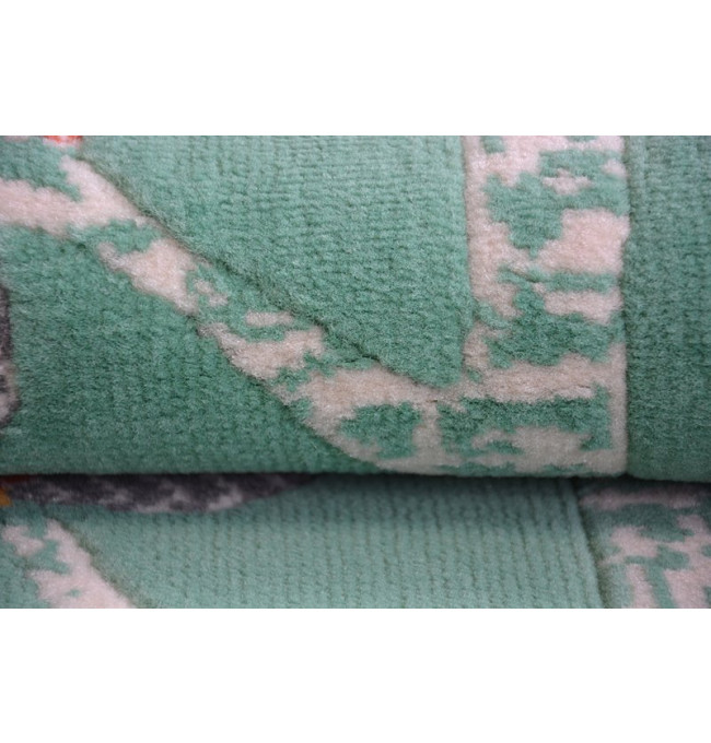 Koberec PASTEL 18405/043 - Ptáčci zelený