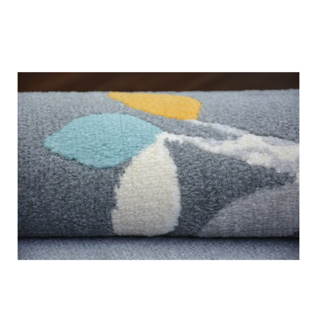 Koberec PASTEL 18405/072 -Ptáčci šedý