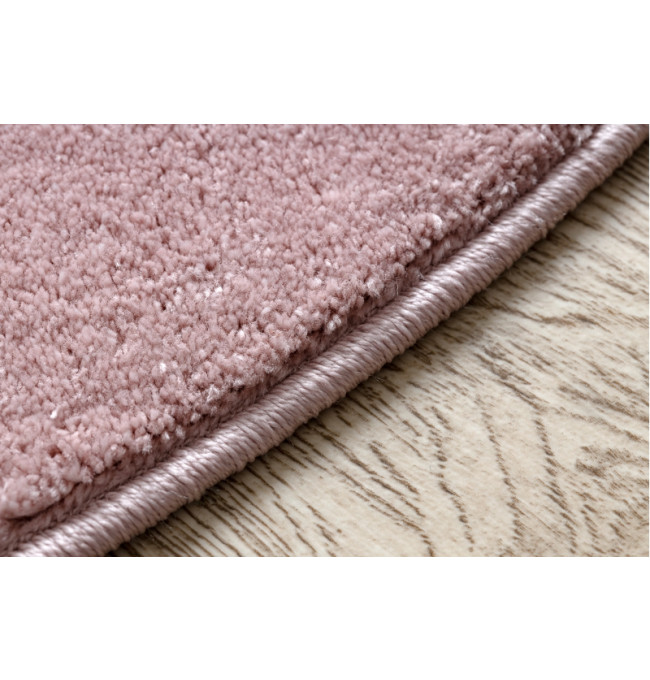 Koberec PETIT ELEPHANT Slůně HVĚZDY kruh růžový