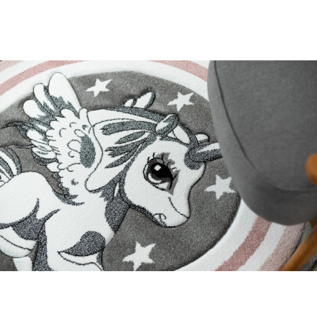 Koberec PETIT PONY KONÍK šedý