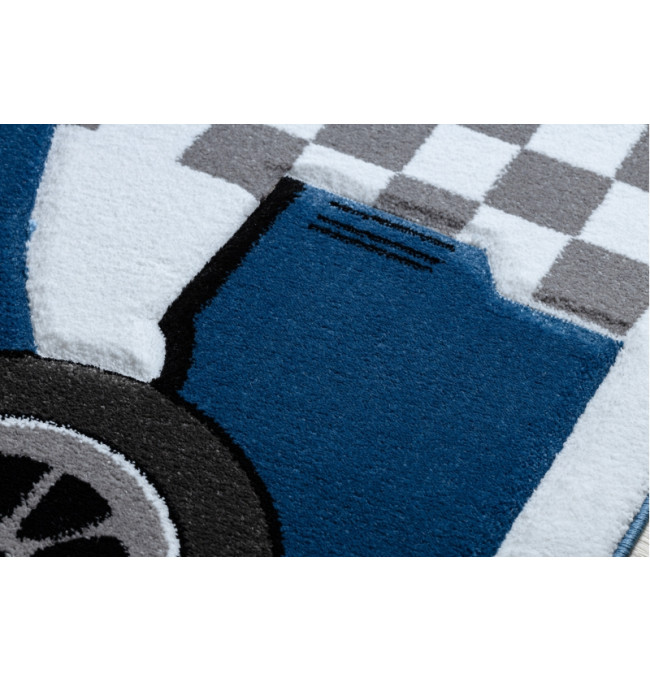 Koberec PETIT RACE FORMULE 1 AUTO nebeský