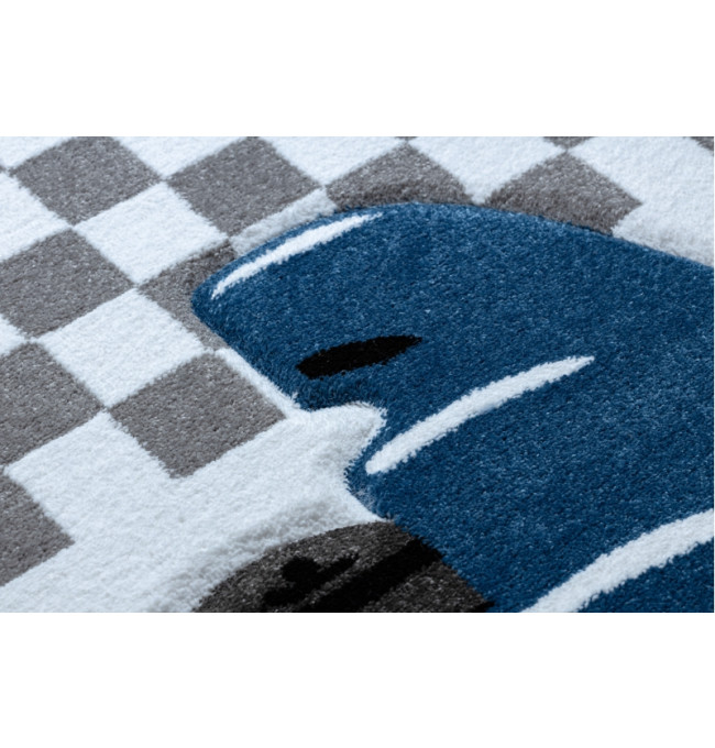 Koberec PETIT RACE FORMULE 1 AUTO nebeský