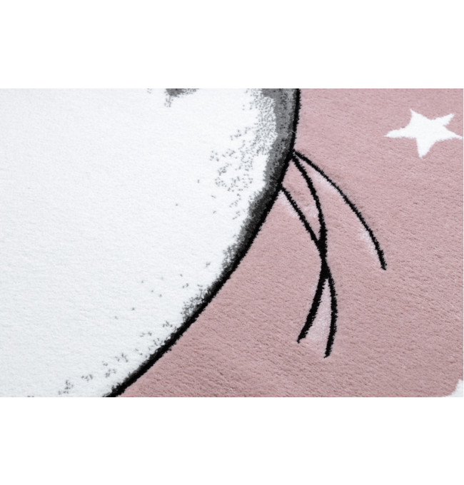 Koberec PETIT TRUMPET TRÚBA SLONÍ SLONÍK HVĚZDY růžový