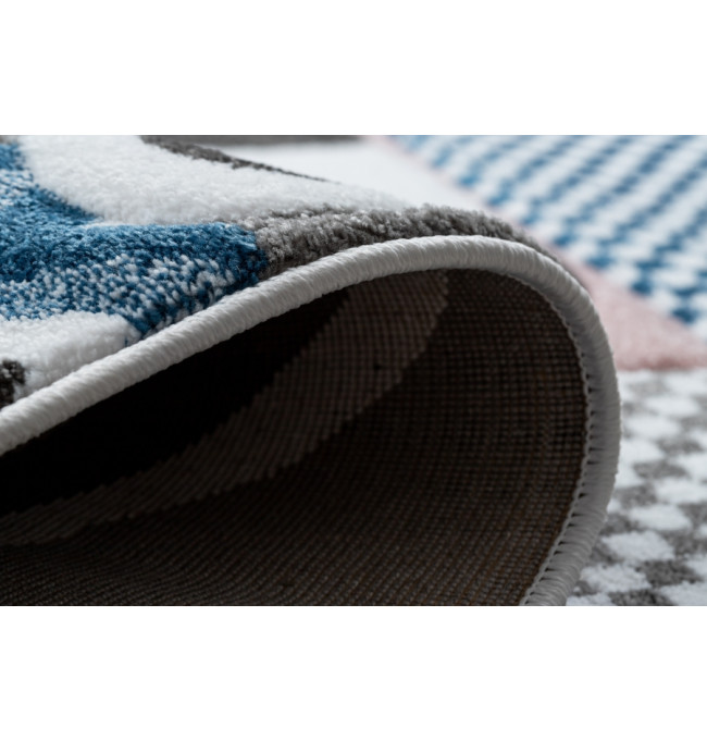 Koberec PETIT ZOO ZVÍŘÁTKA krém / šedý