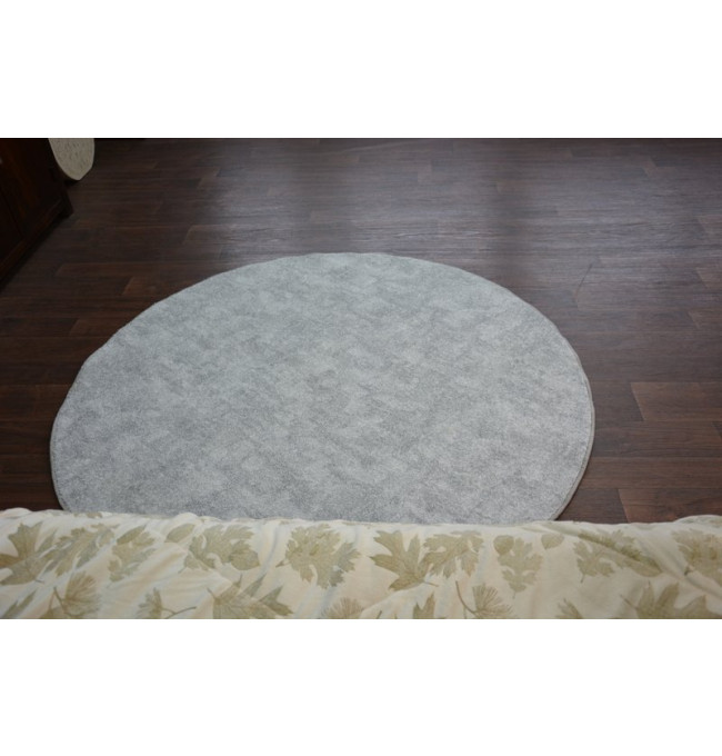Koberec POZZOLANA stříbrný kruh