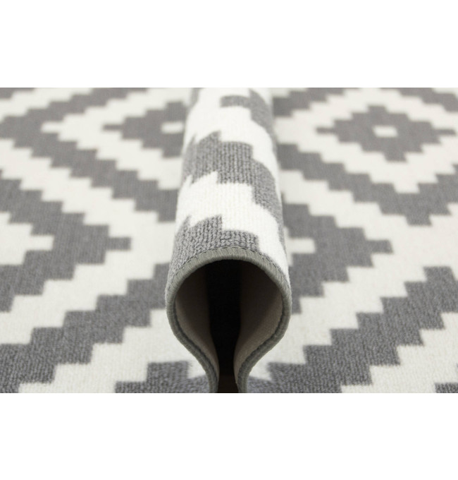 Koberec Romby šedý