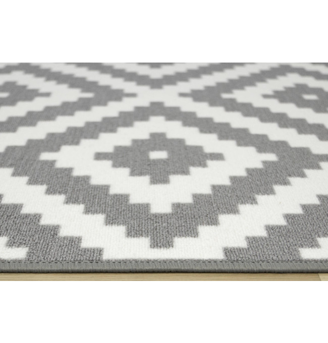 Koberec Romby šedý