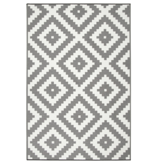 Koberec Romby šedý