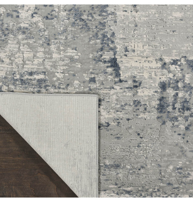 Koberec RUSTIC TEXTURE modrý