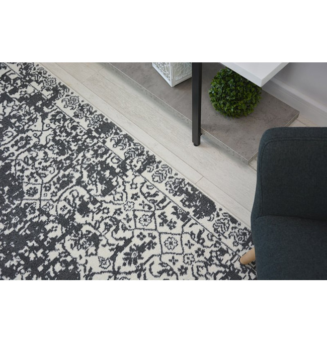 Koberec SENSE Micro 81260 VINTAGE bílý/antracit