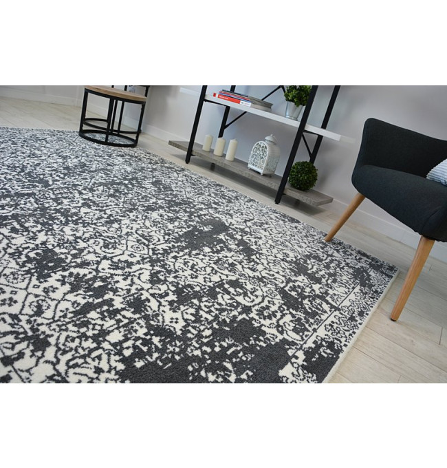 Koberec SENSE Micro 81260 VINTAGE bílý/antracit