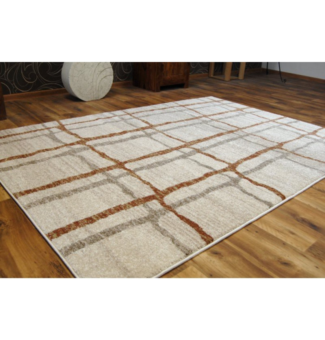 Koberec Shadow 9359 cream / rust